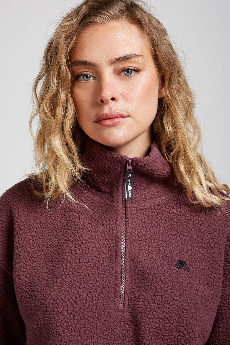 PHOENIX Half-Zip Mauve