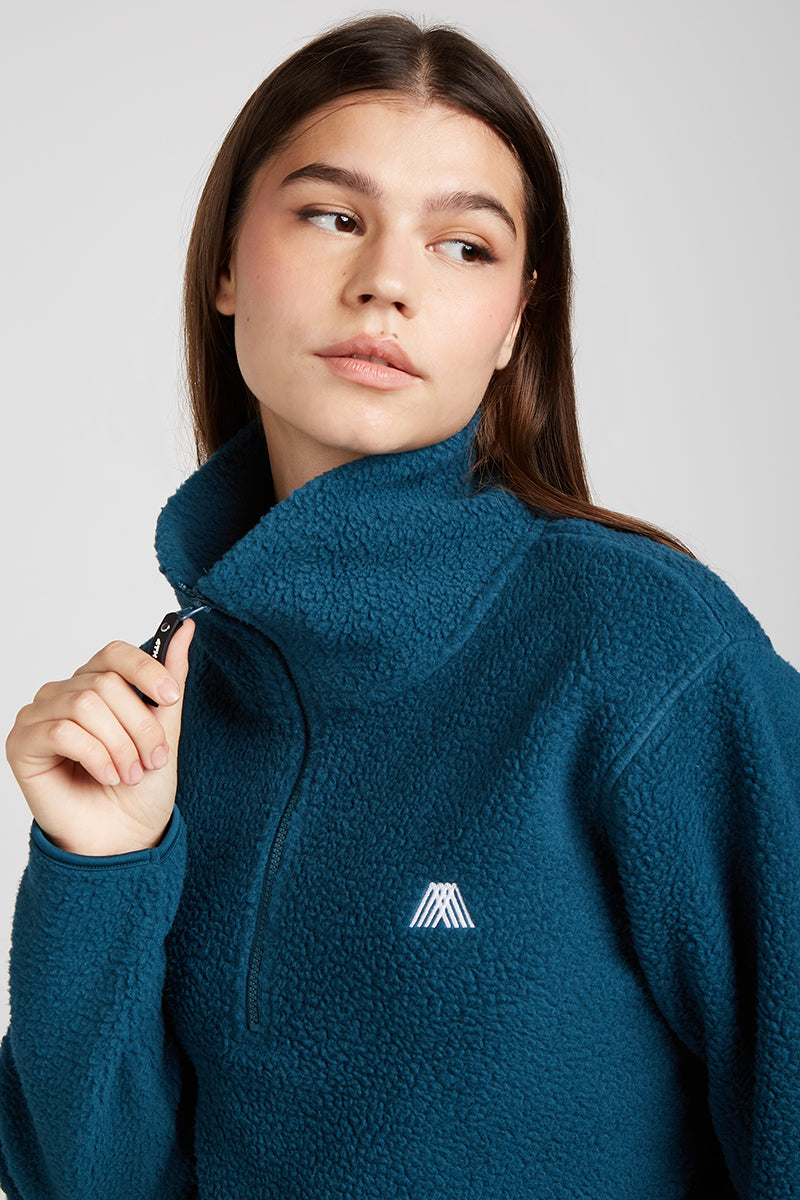 LENNOX Half-Zip Midnight Teal