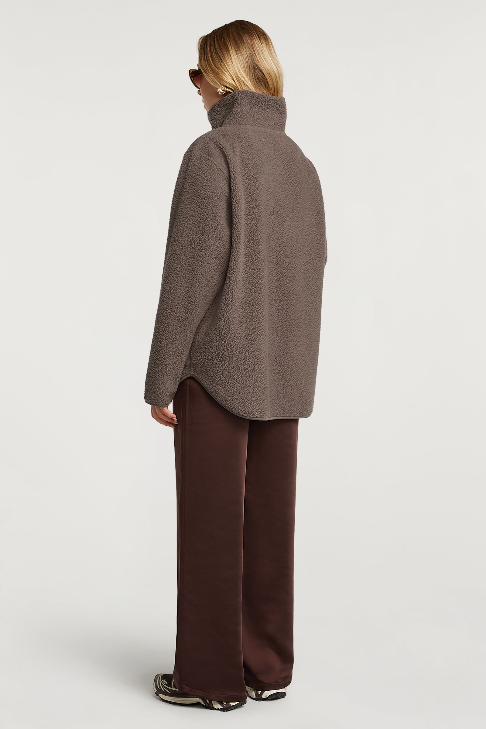 LENNOX Half-Zip Muted Mauve