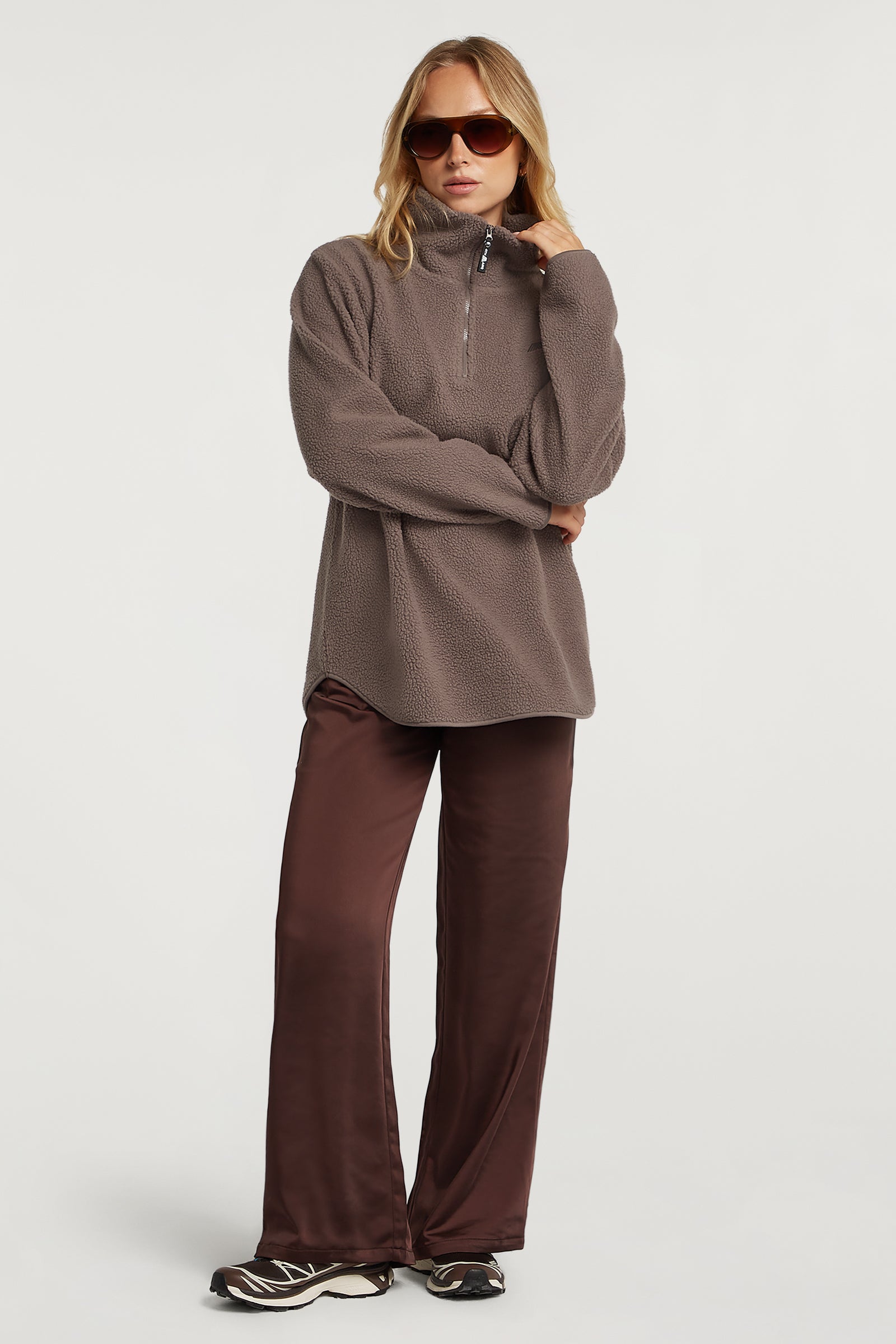 LENNOX Half-Zip Muted Mauve