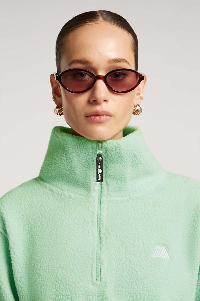 LENNOX Half-Zip Pistachio | 4TH ARQ