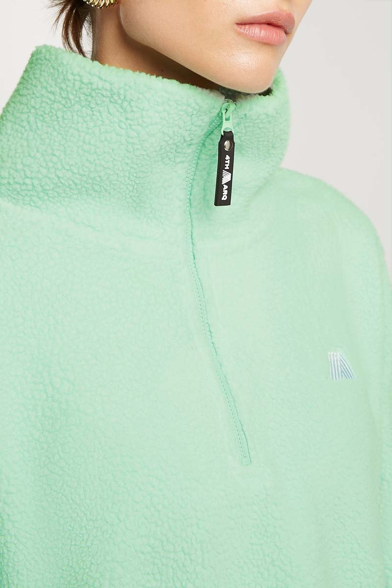 LENNOX Half-Zip Pistachio | 4TH ARQ