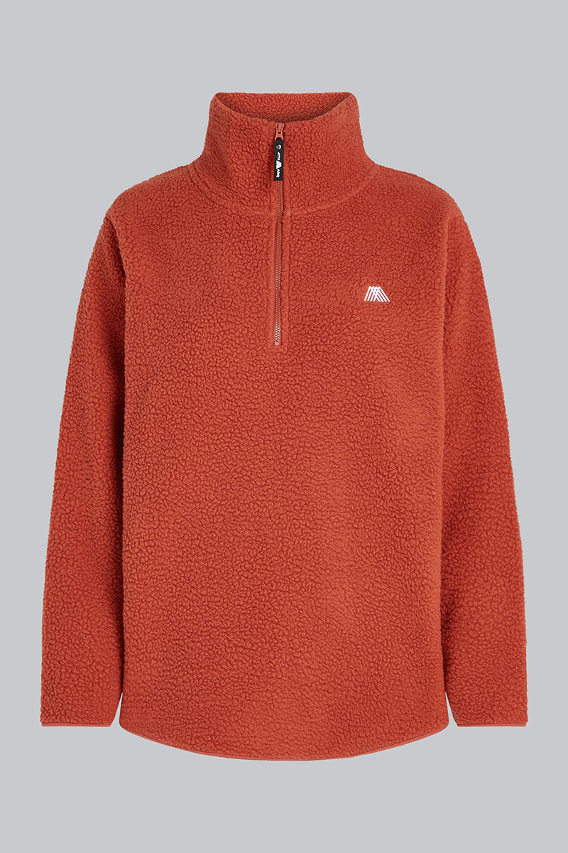 LENNOX Half-Zip Cinnamon
