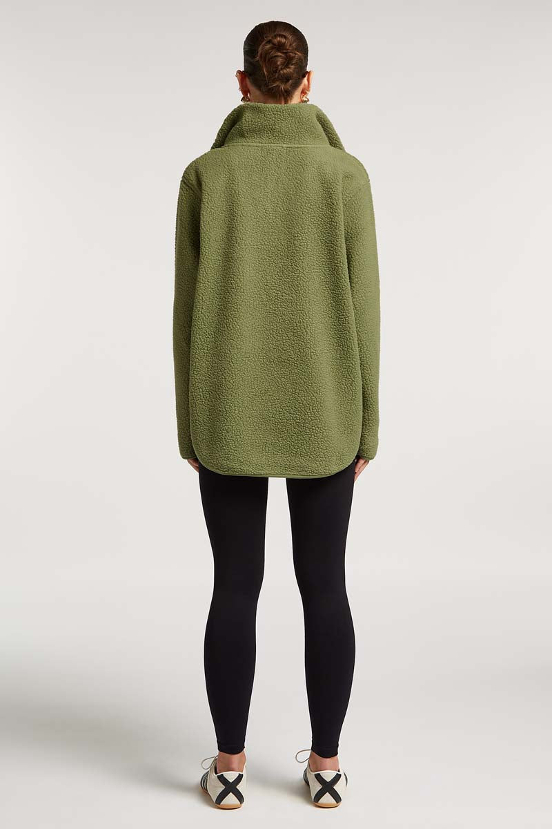 LENNOX Half-Zip Sage