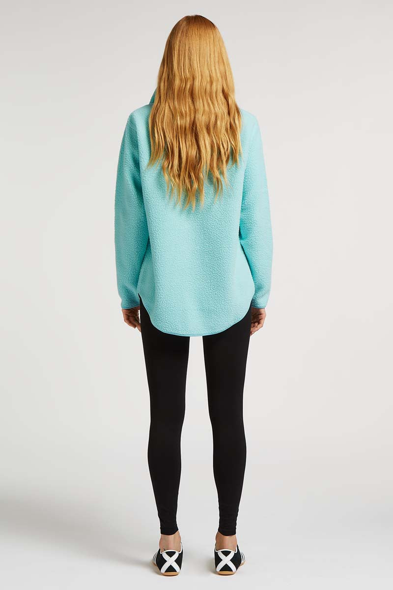 LENNOX Half-Zip Seafoam