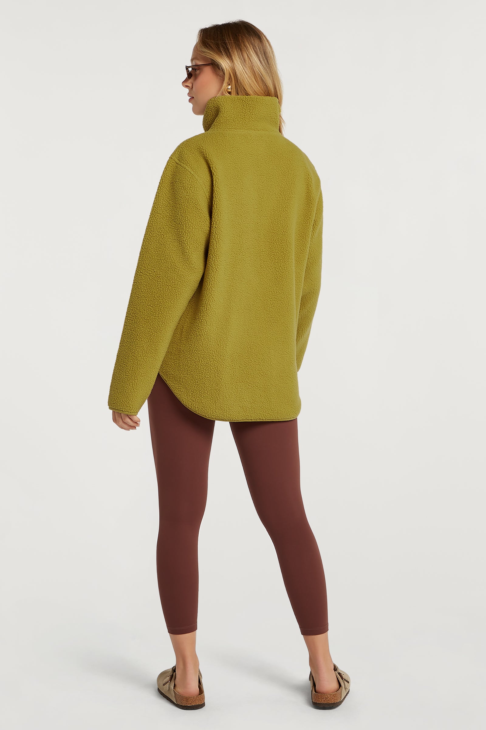 LENNOX Half-Zip Soft Olive