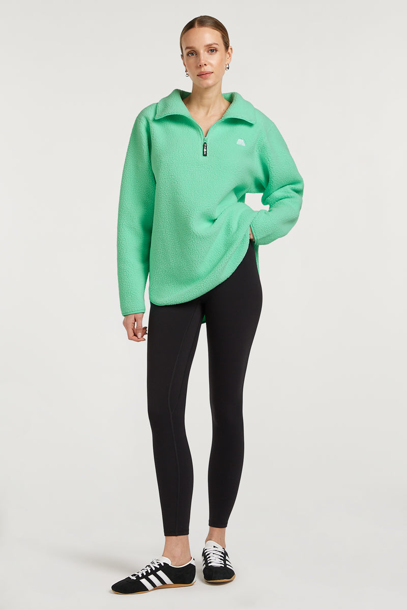 LENNOX Half-Zip Sourpop Green | 4TH ARQ