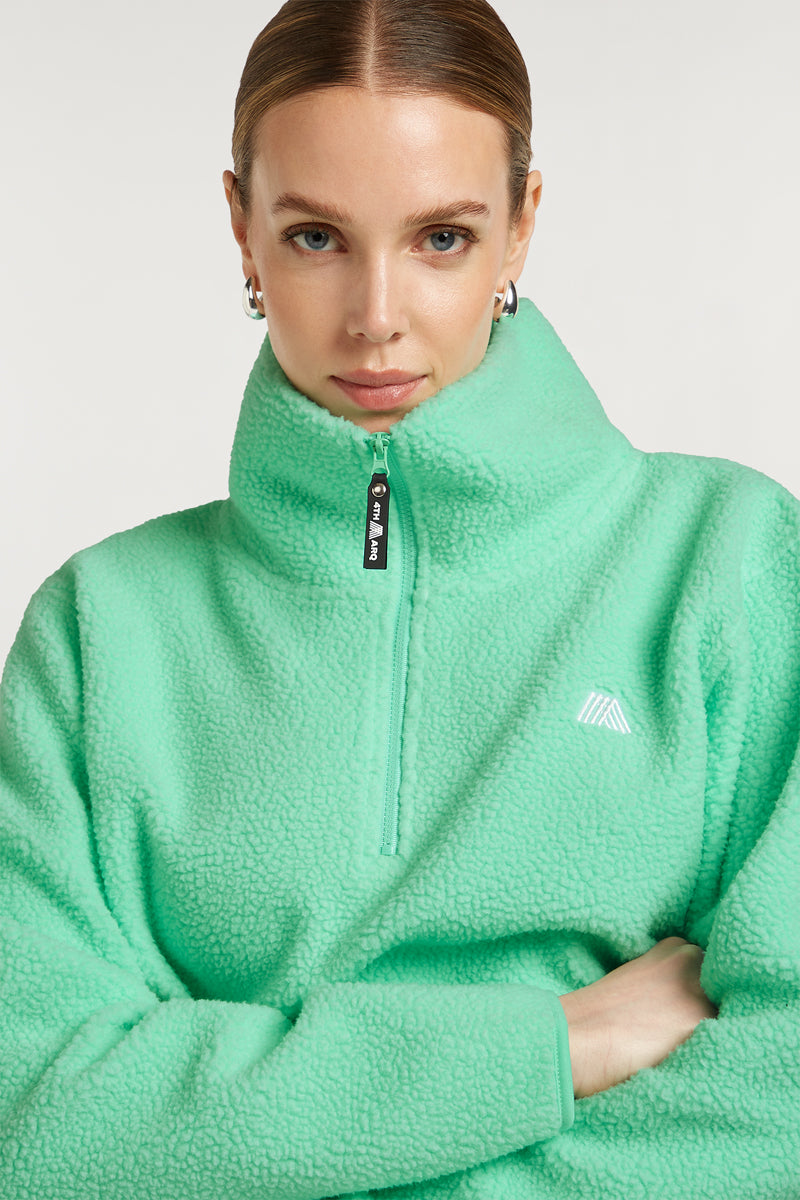 LENNOX Half-Zip Sourpop Green | 4TH ARQ LENNOX Half-Zip Sourpop Green | 4TH ARQ