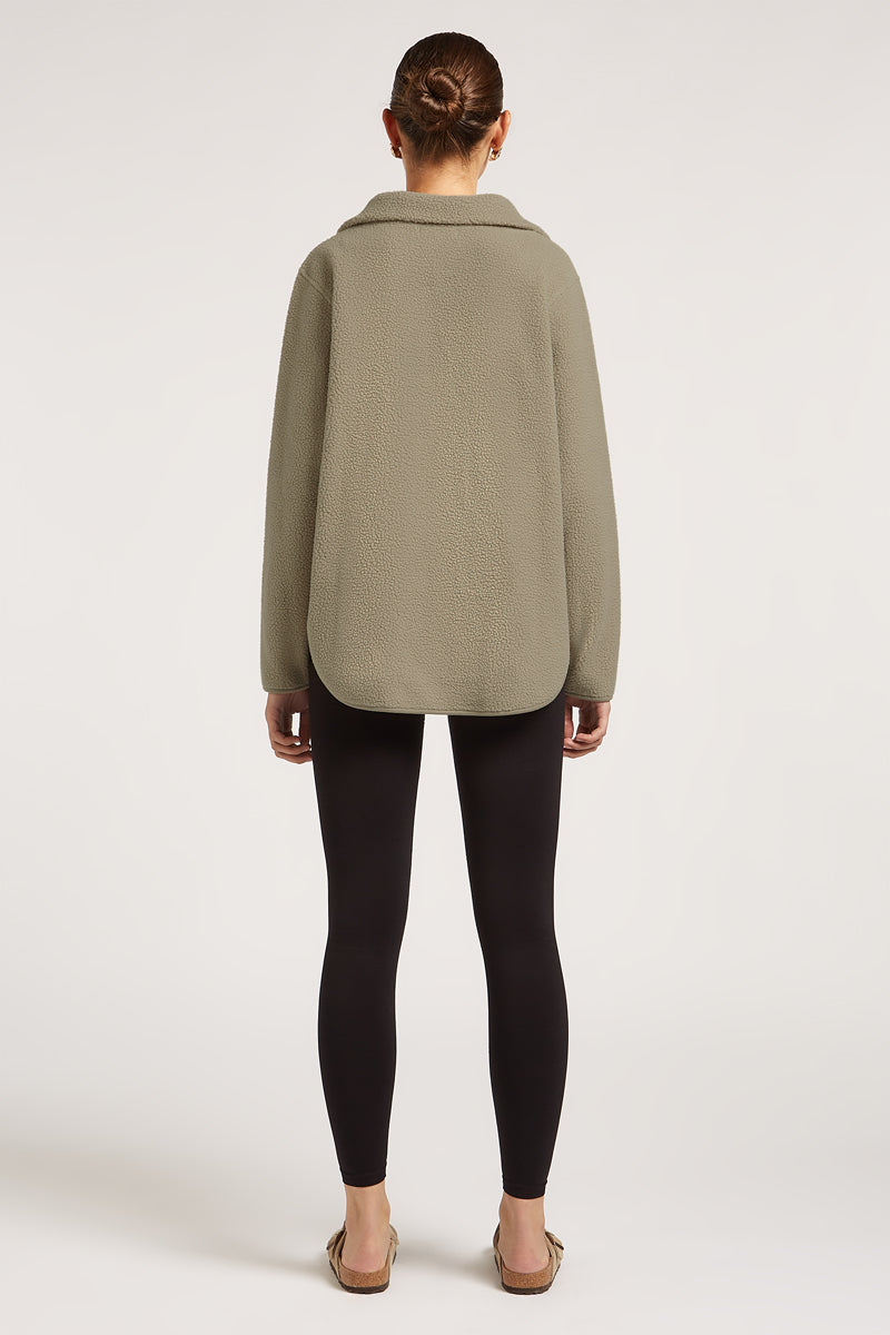 LENNOX Half-Zip Soft Sage