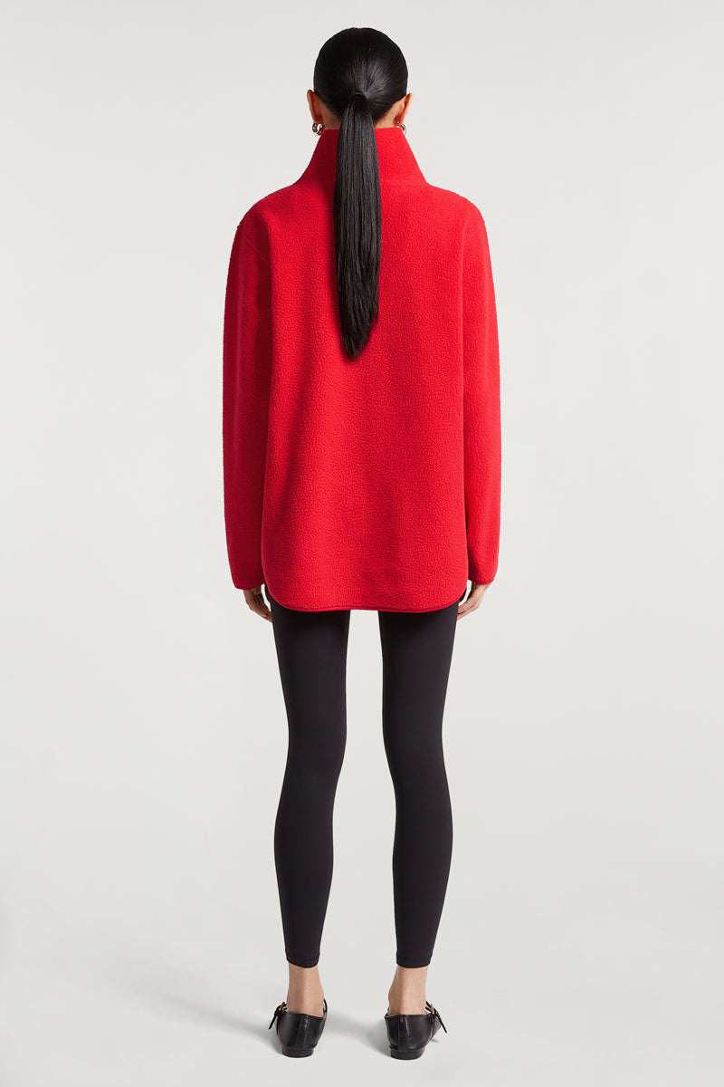 LENNOX Half-Zip Strawberry