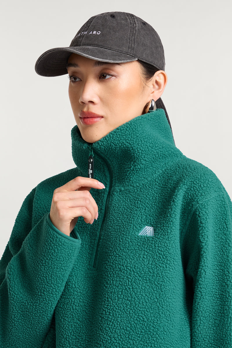 LENNOX Half-Zip Teal Tide | 4TH ARQ