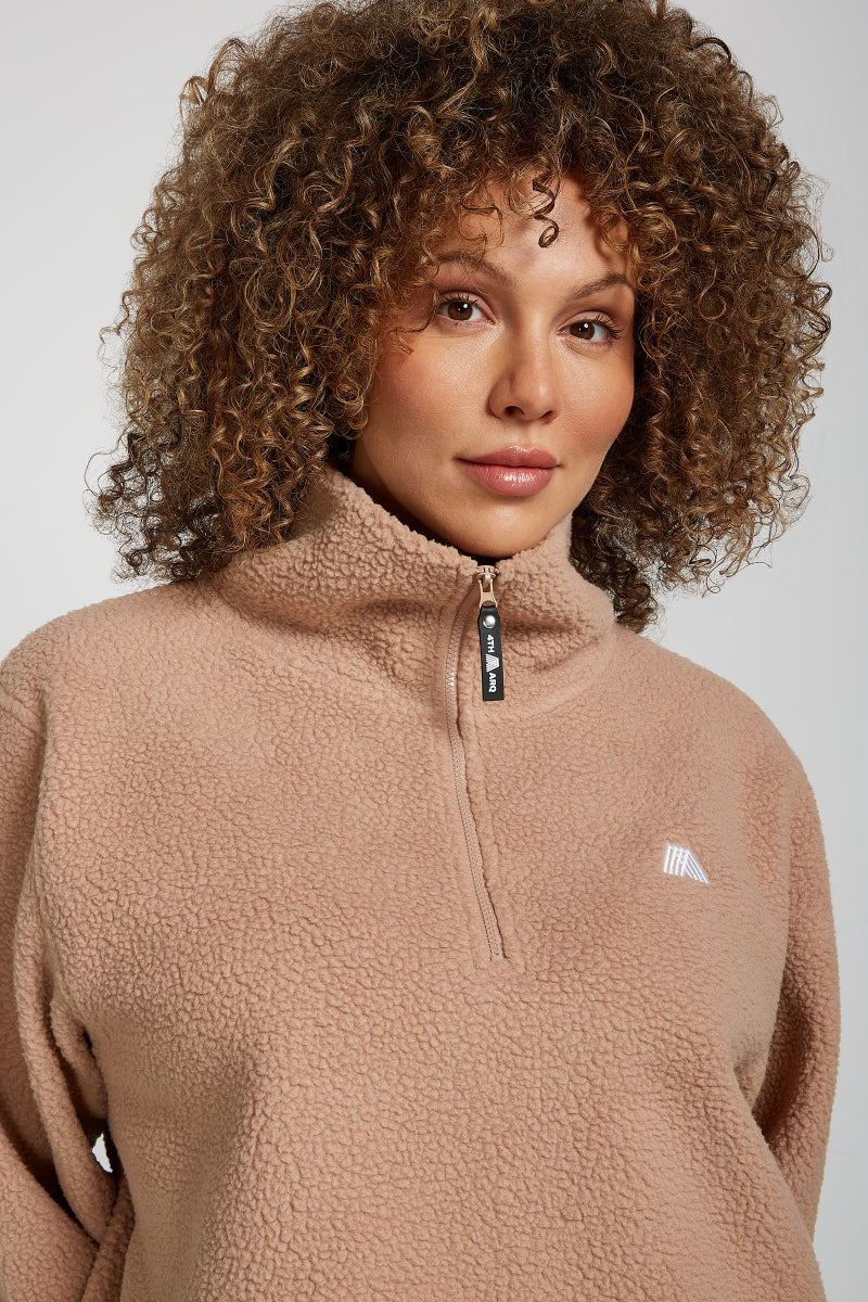 LENNOX Half-Zip Teddy