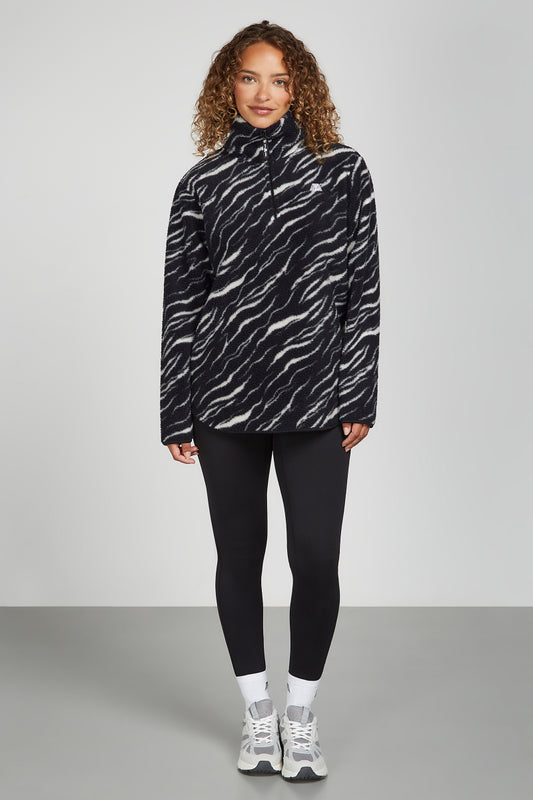 LENNOX Half-Zip Zebra