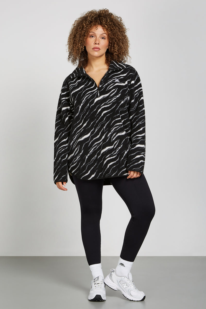 LENNOX Half-Zip Zebra