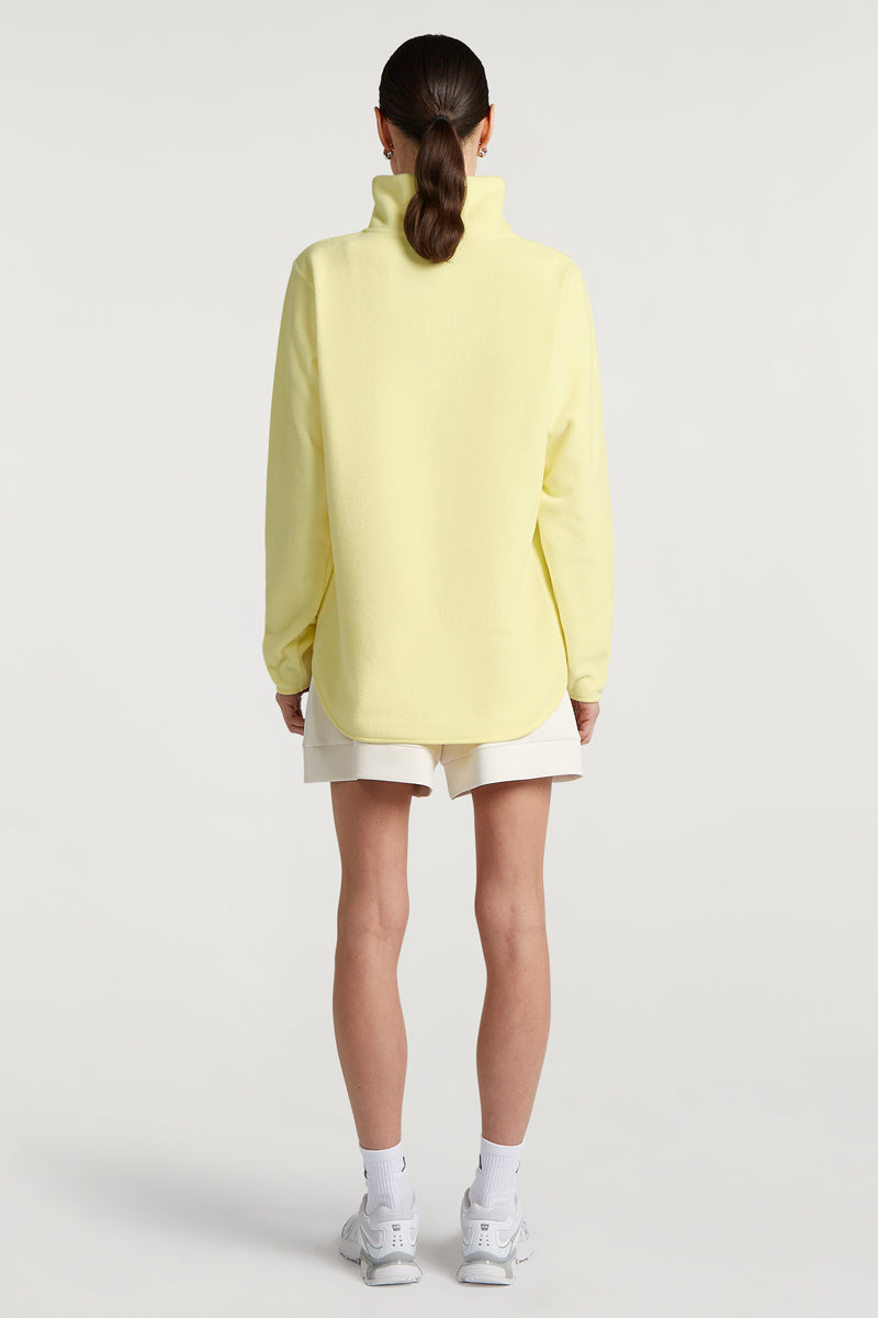 LENNOX 'Cloud' Half-Zip Sorbet Yellow