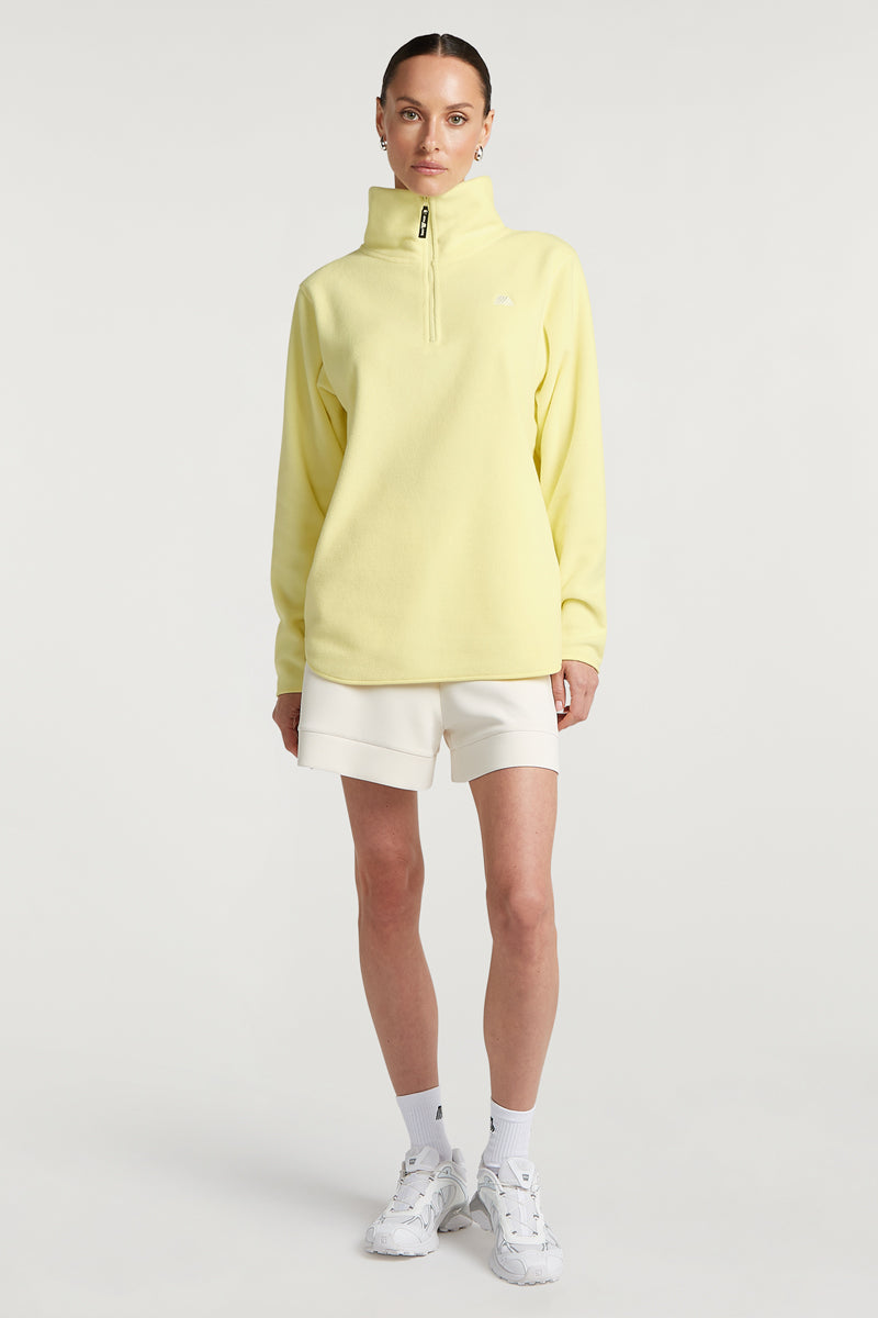 LENNOX 'Cloud' Half-Zip Sorbet Yellow
