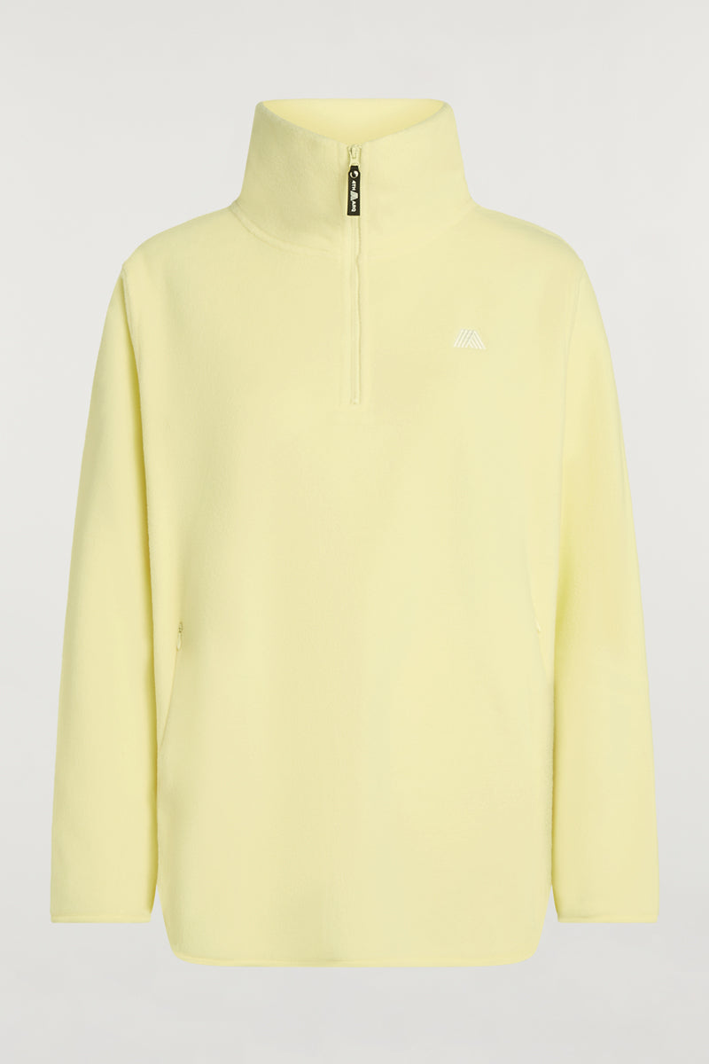 LENNOX 'Cloud' Half-Zip Sorbet Yellow
