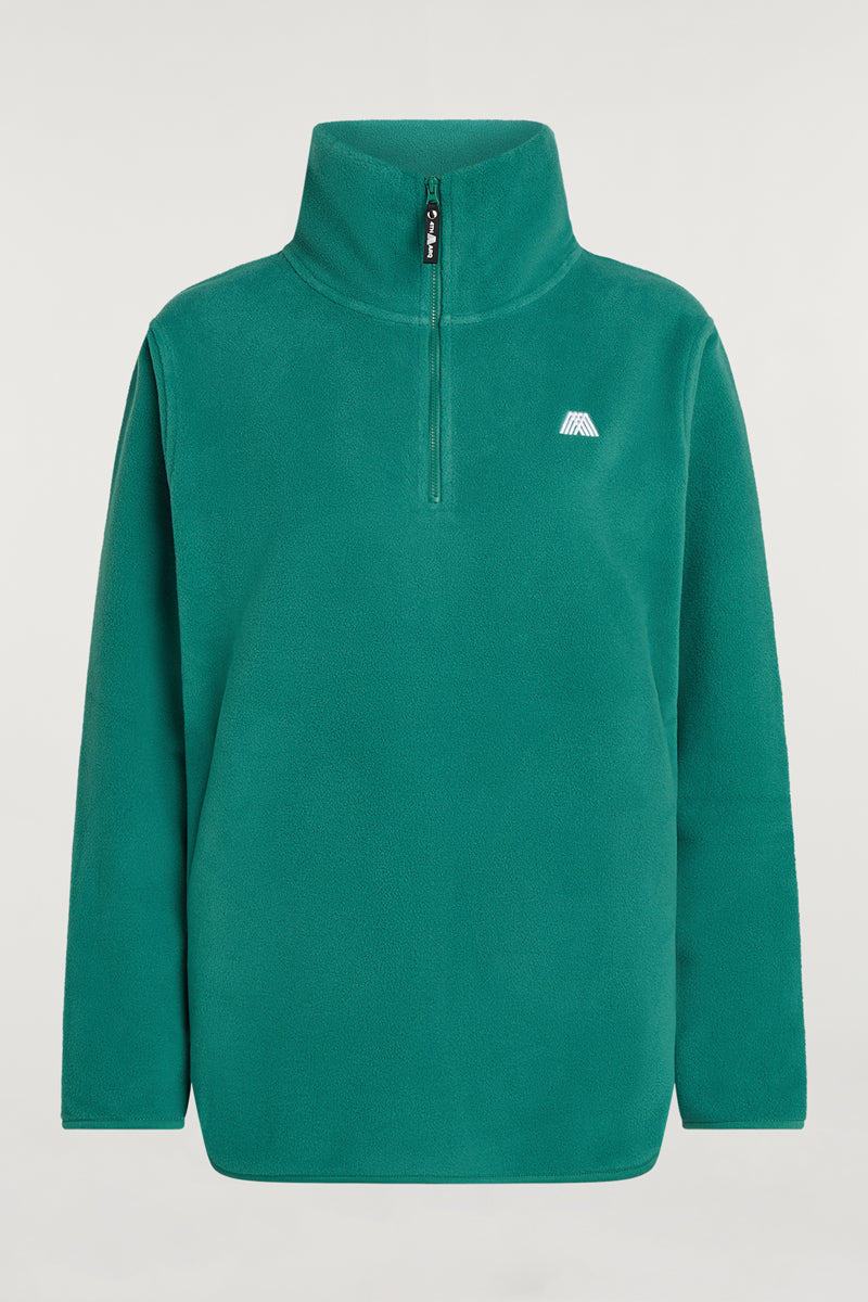 LENNOX 'Cloud' Half-Zip Teal Tide
