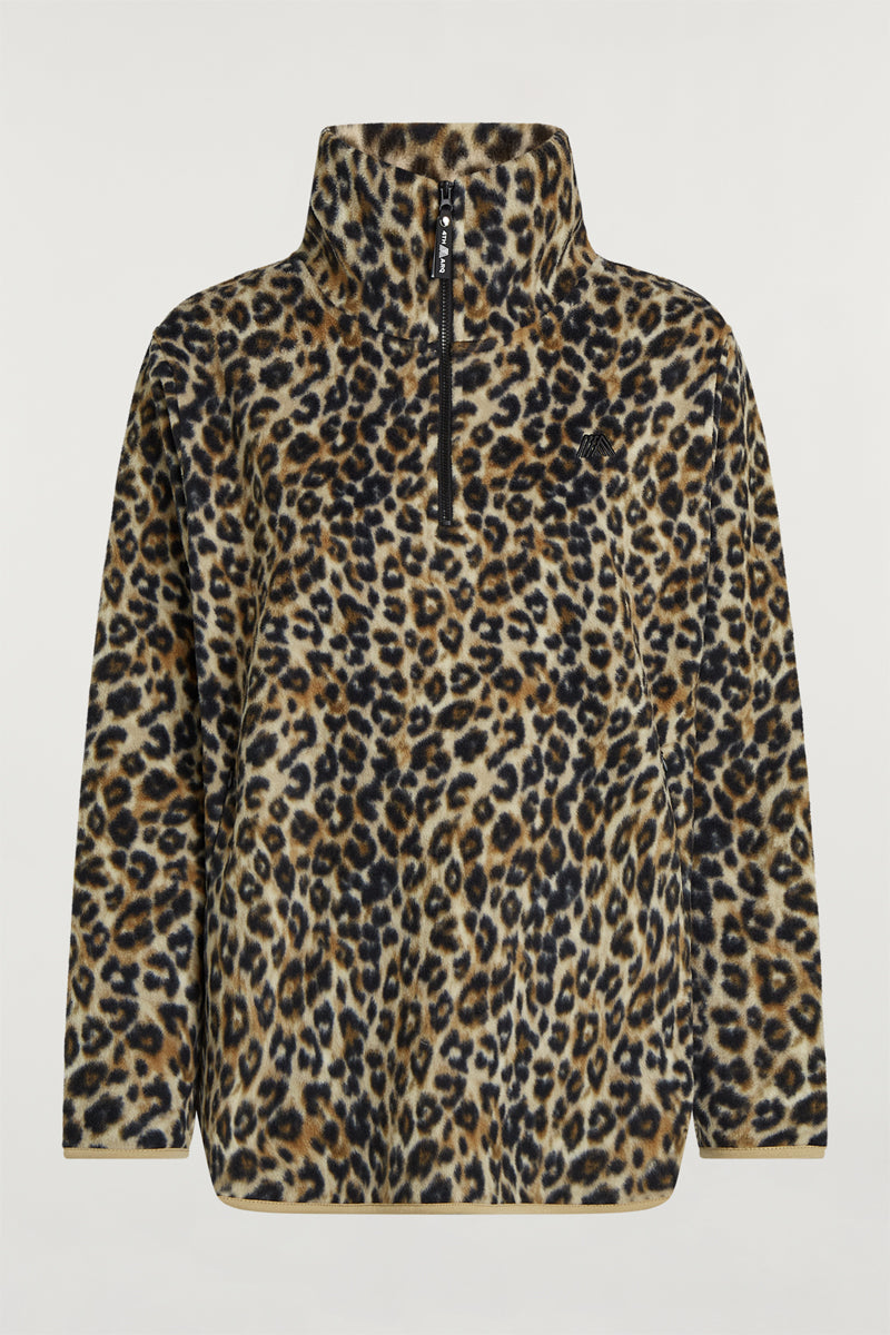 LENNOX 'Cloud' Half-Zip Fleece True Leo | 4TH ARQ