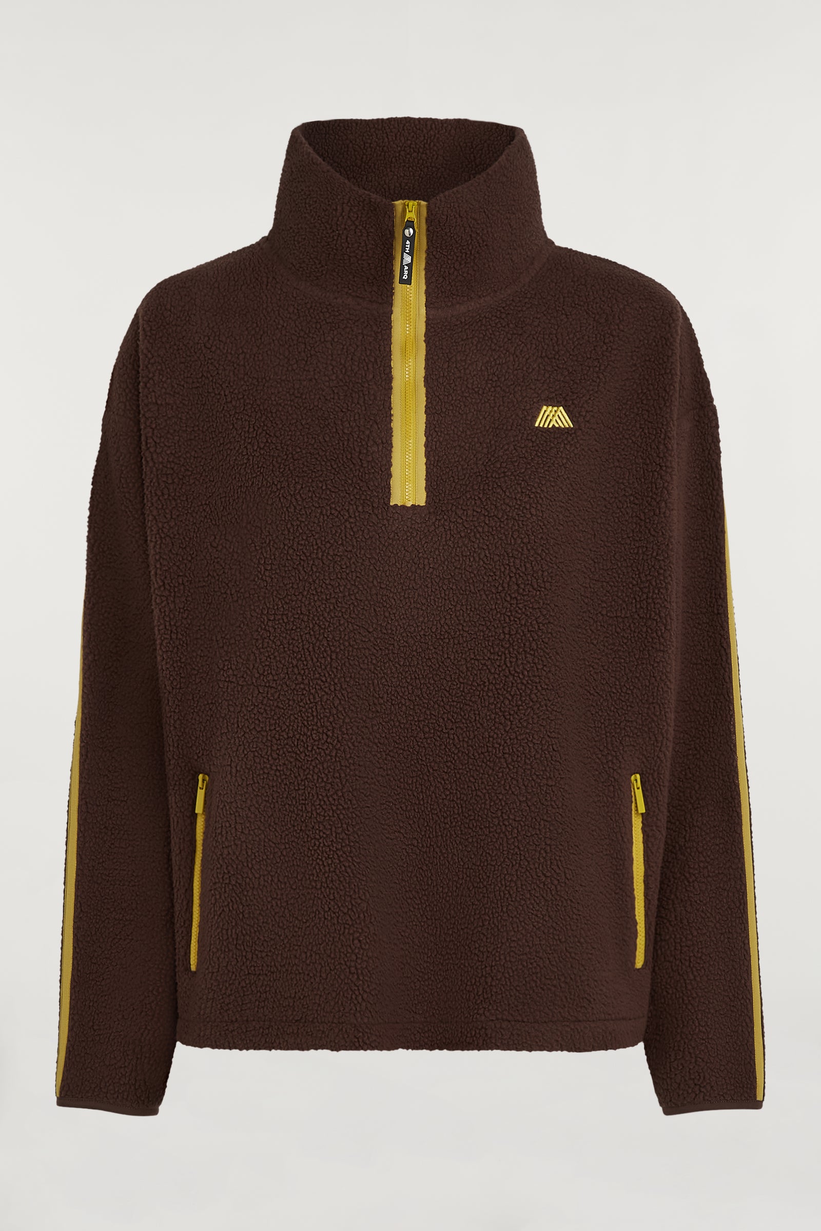 MADDOX Fleece Half-Zip Cacao