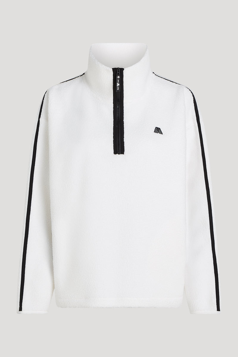 MADDOX Fleece Half-Zip White
