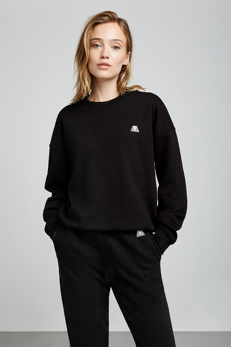 MARLEY Sweatshirt Black – 4TH ARQ