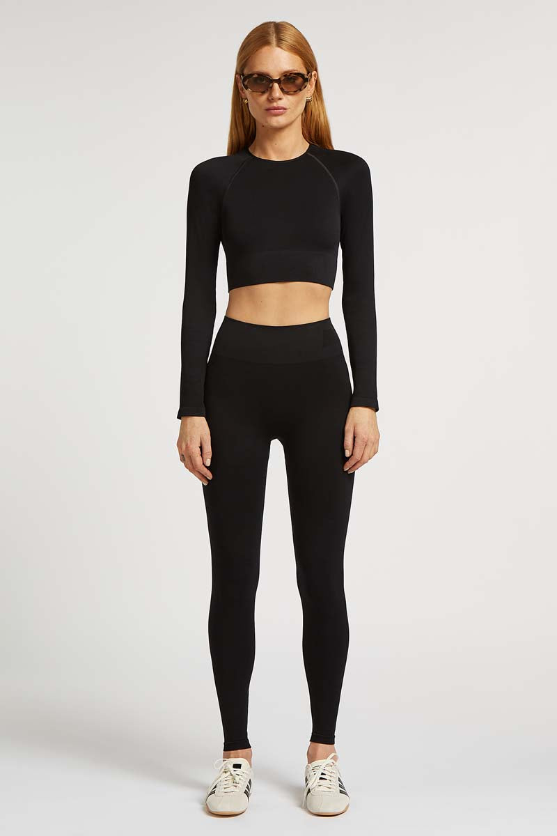 MIA Long Sleeve Seamless Top