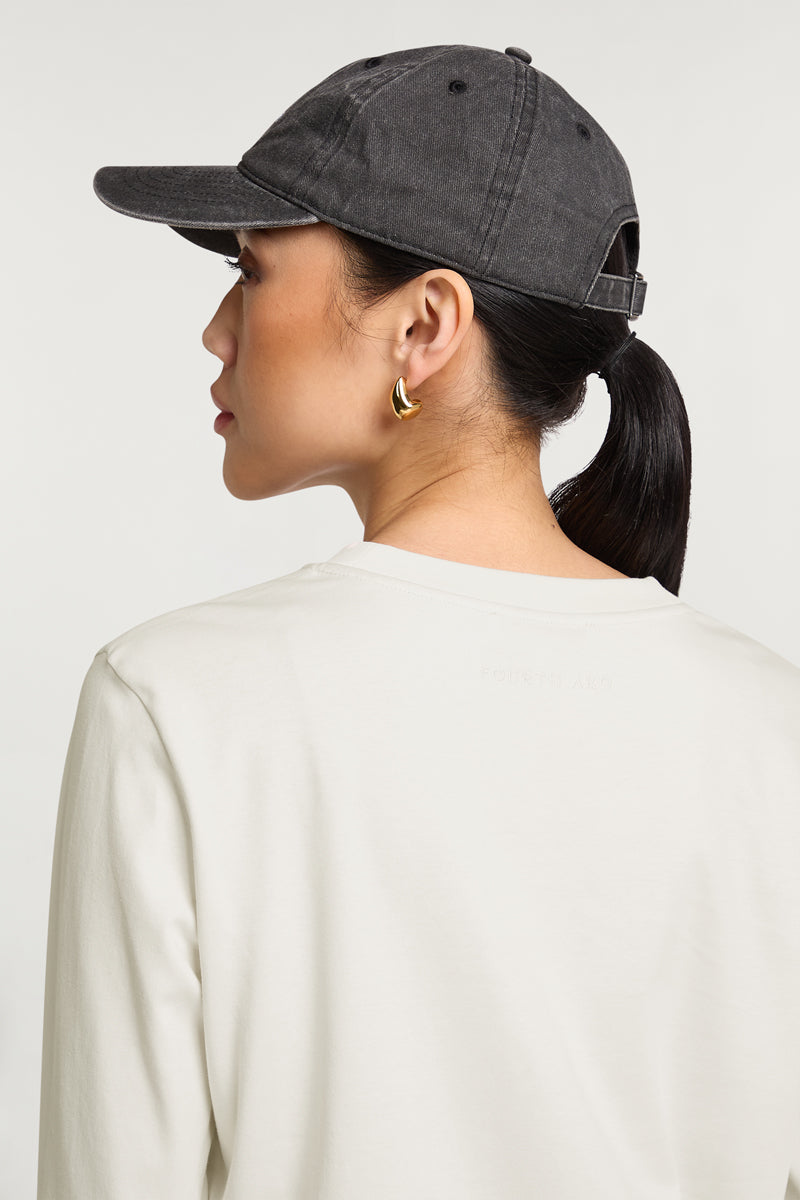 PARKER Long Sleeve Top Cream