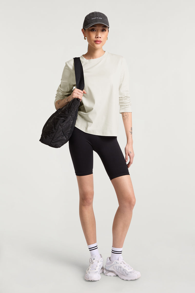 PARKER Long Sleeve Top Cream