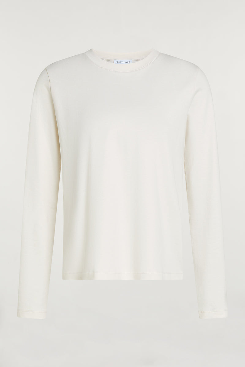 PARKER Long Sleeve Top Cream
