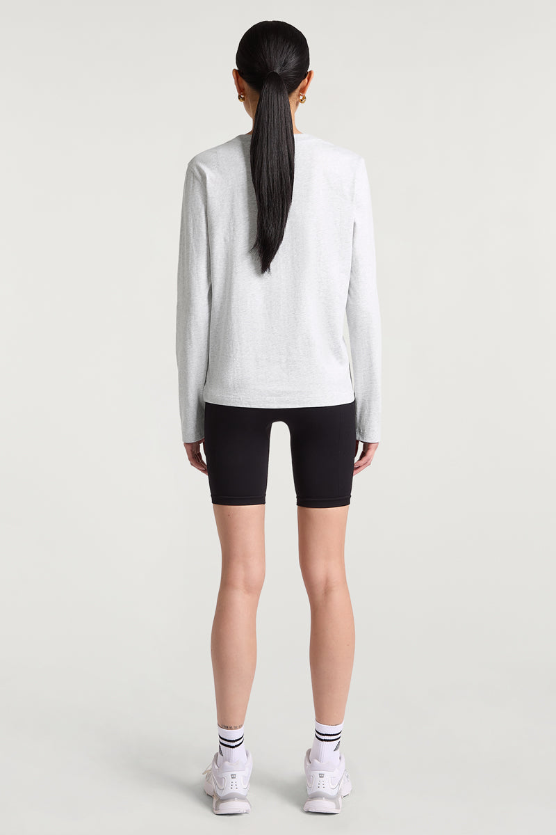 PARKER Long Sleeve Top Grey