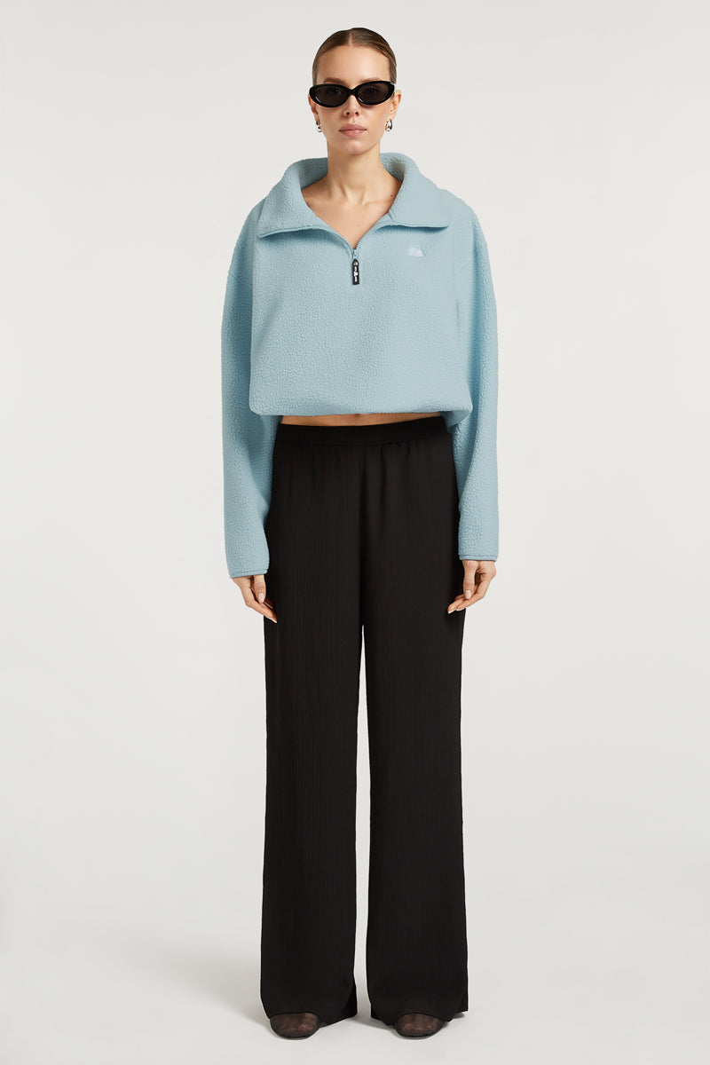 PHOENIX Half-Zip Breeze Blue