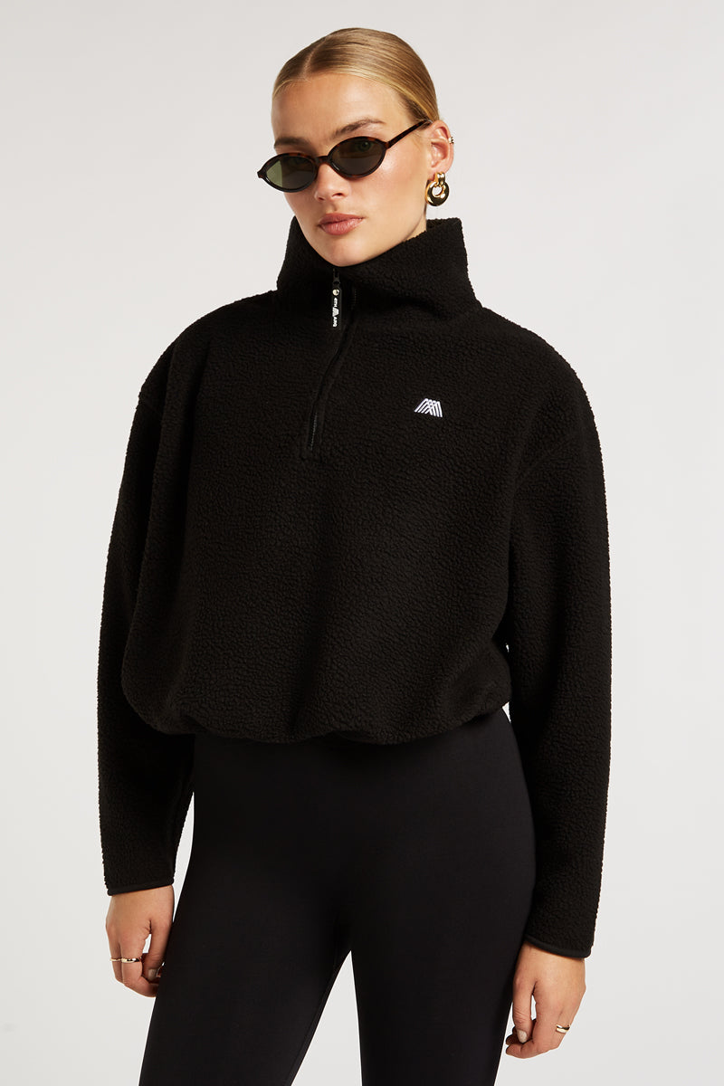 PHOENIX Half-Zip Black