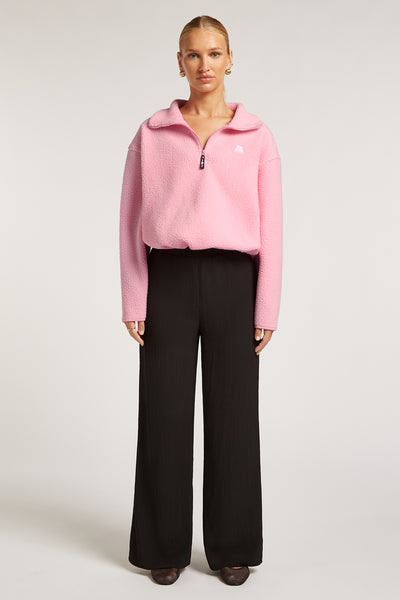 PHOENIX Half-Zip Bubblegum Pink – 4TH ARQ