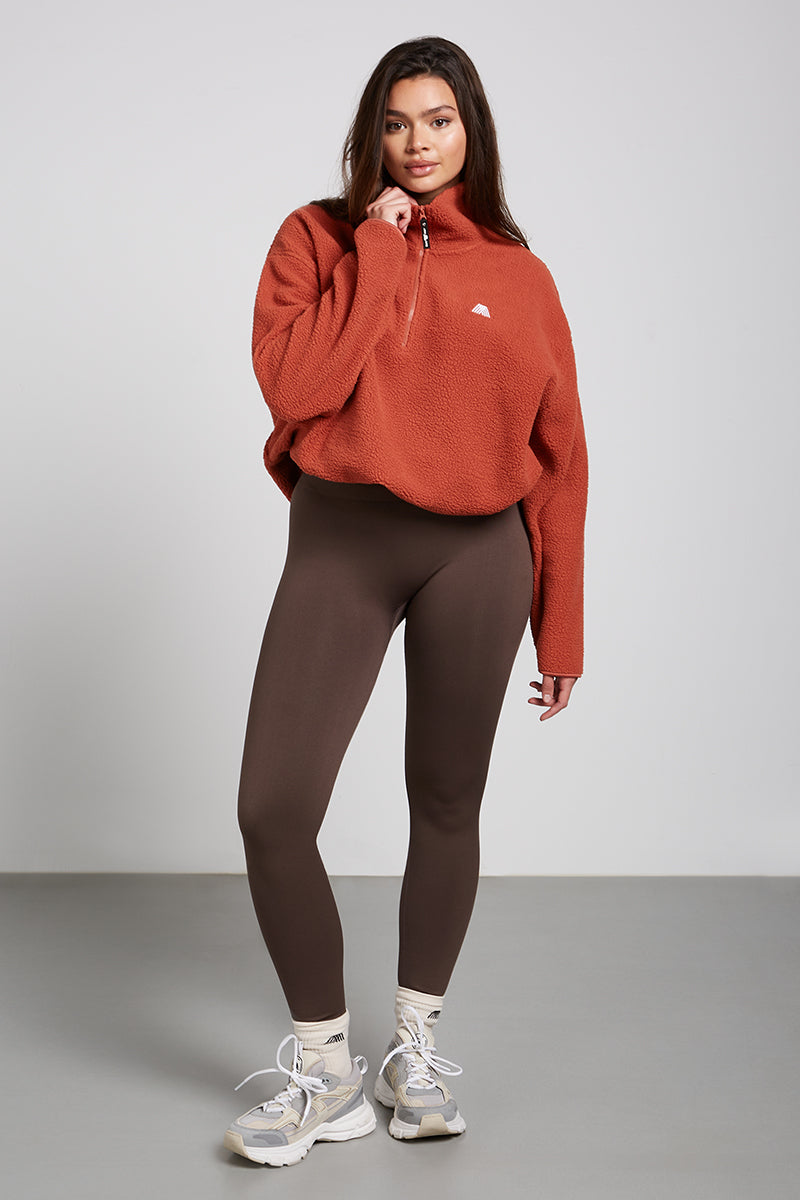 PHOENIX Half-Zip Cinnamon