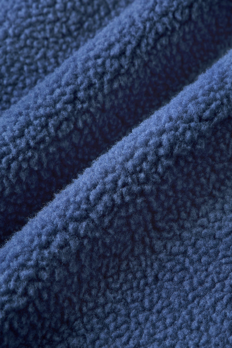 PHOENIX Half-Zip Denim Blue