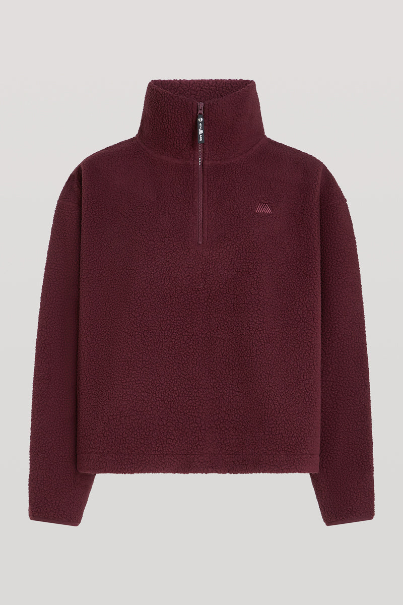 激美品AXXECLASSICBOHEMIAN HYBRIDU-ZIP4x3 PHOENIX Half-Zip Dark Cherry | 4TH ARQ
