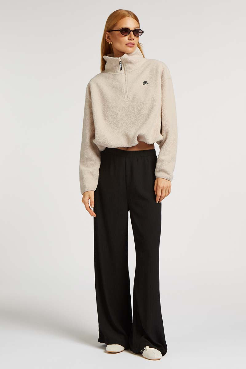 PHOENIX Half-Zip Ecru