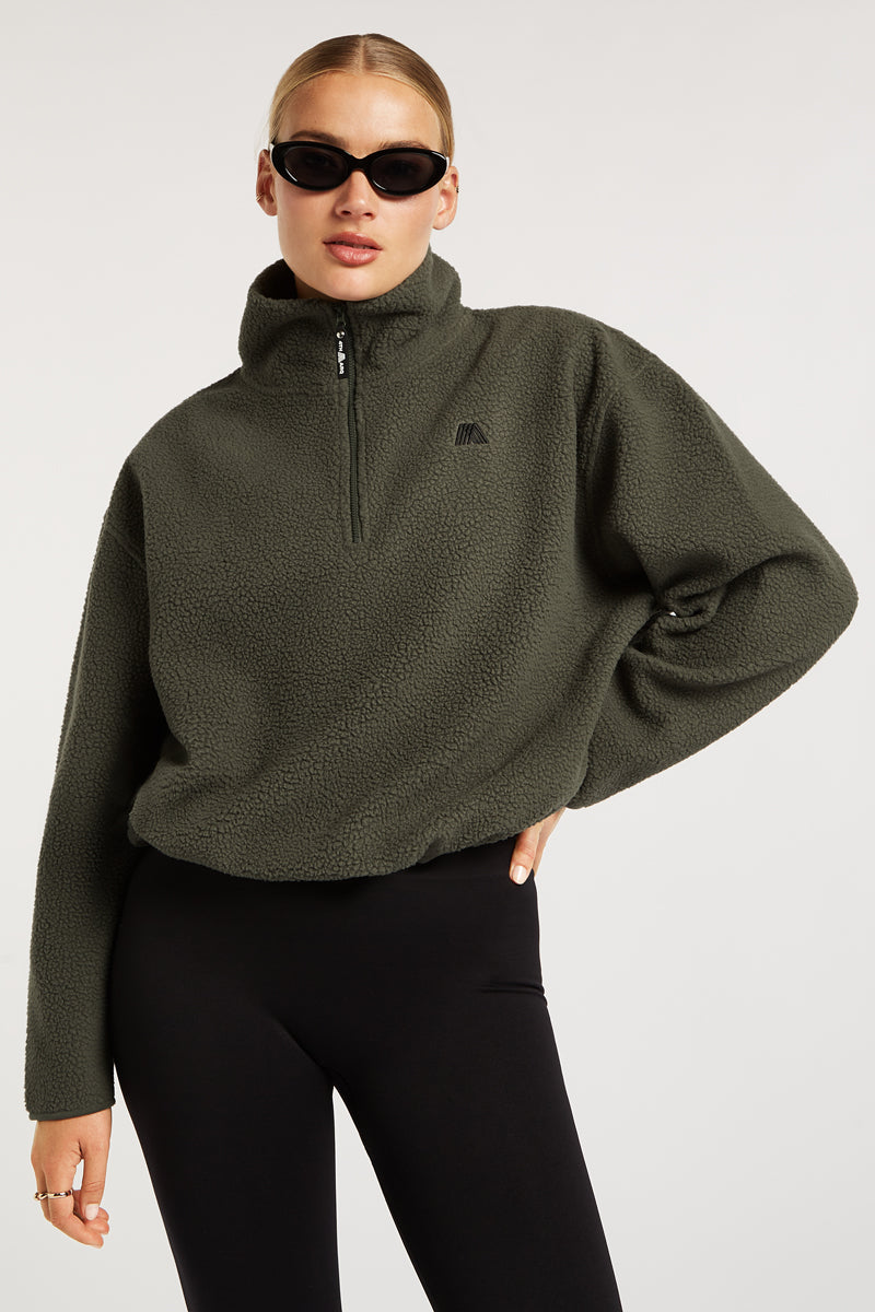 PHOENIX Half-Zip Hunter Green