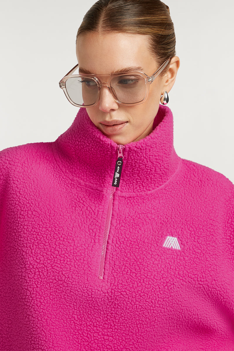PHOENIX Half-Zip Hotshot Pink | 4TH ARQ