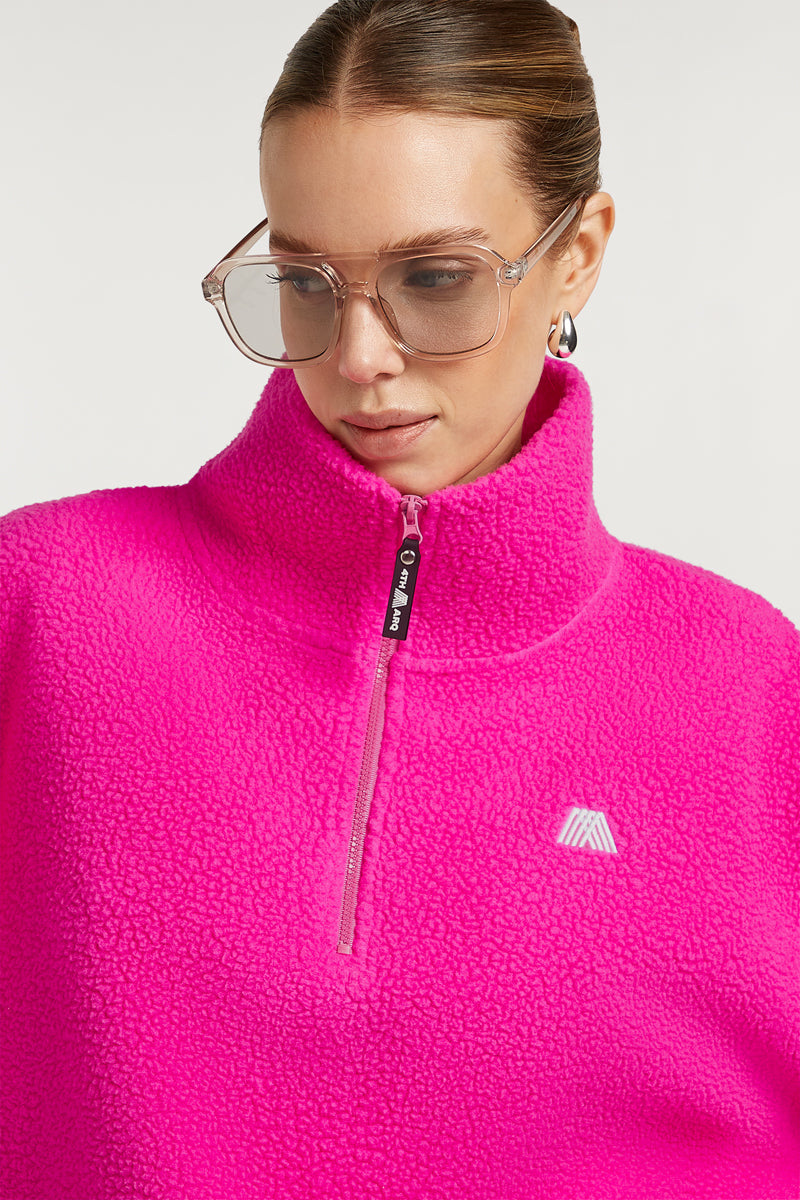PHOENIX Half-Zip Hotshot Pink | 4TH ARQ