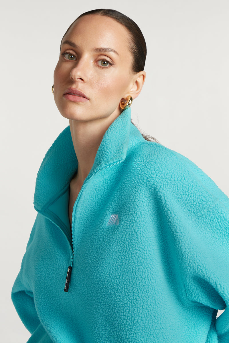 PHOENIX Half-Zip Lagoon Blue