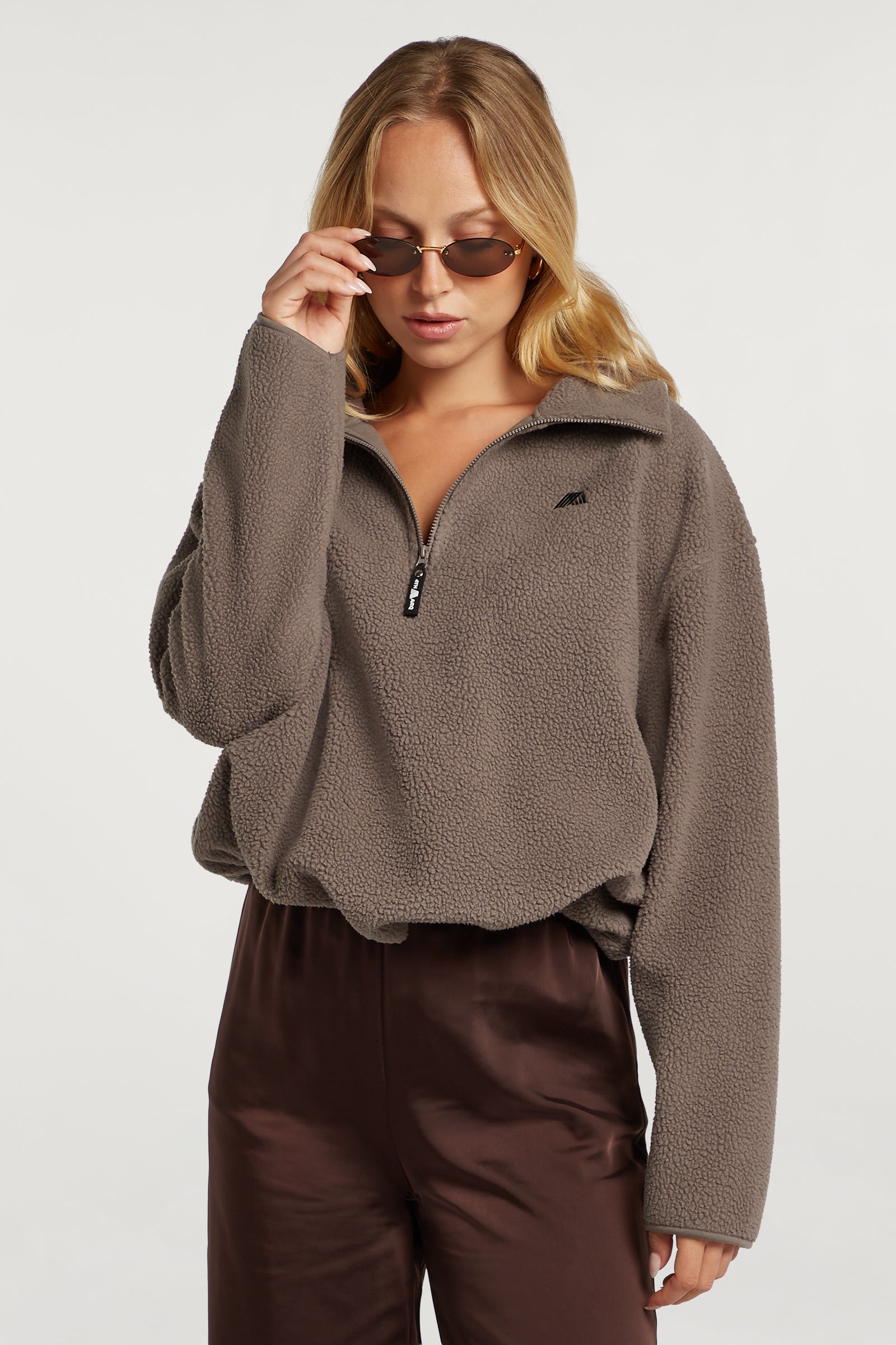 PHOENIX Half-Zip Muted Mauve