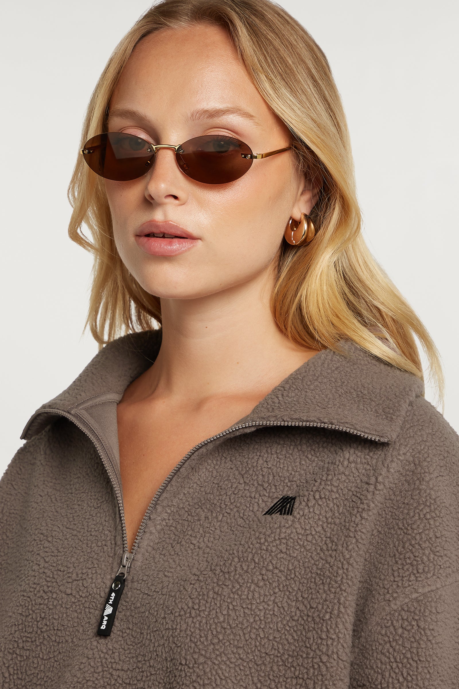 PHOENIX Half-Zip Muted Mauve