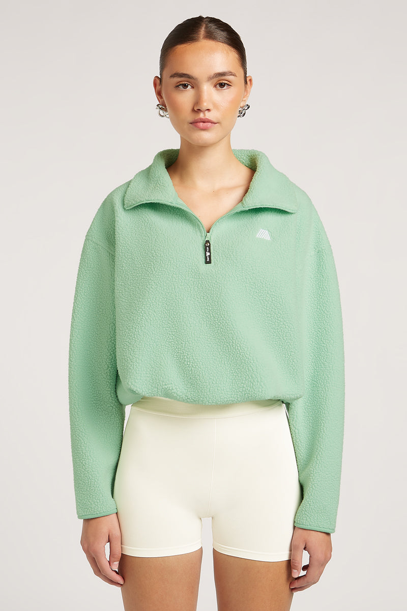 PHOENIX Half-Zip Pistachio