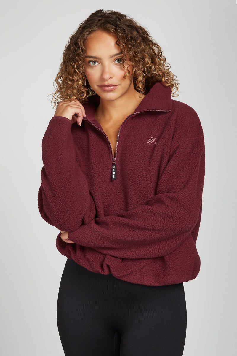 PHOENIX Half-Zip Ruby