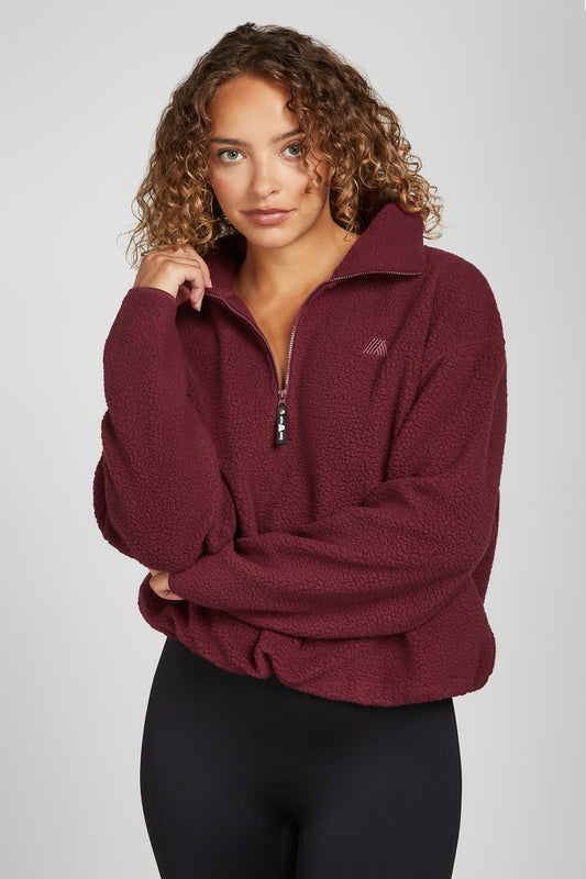 PHOENIX Half-Zip Ruby