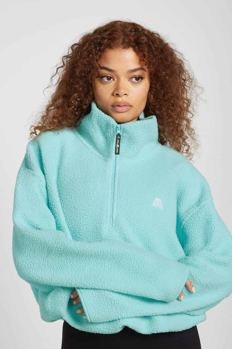 PHOENIX Half-Zip Seafoam