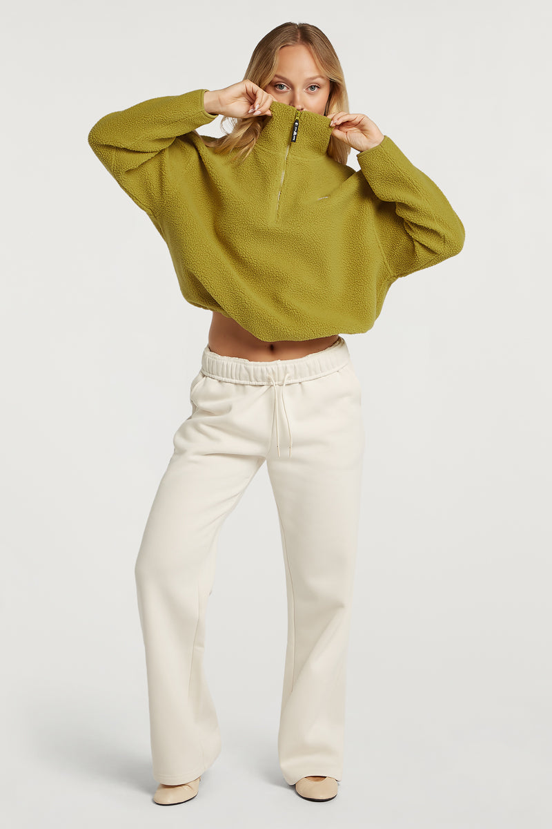 PHOENIX Half-Zip Soft Olive