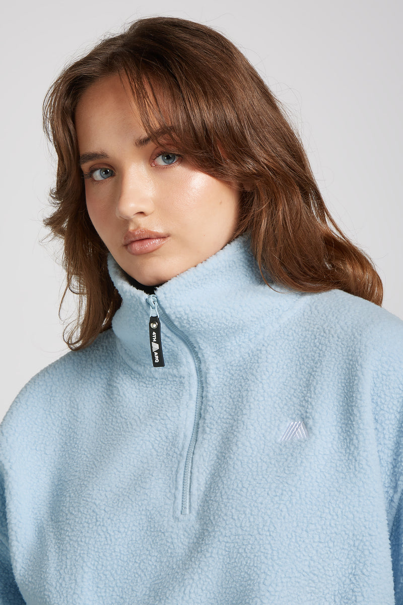 PHOENIX Half-Zip Sky Blue